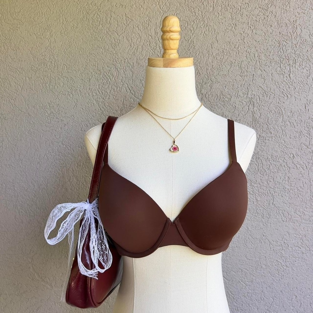 Victoria's Secret Brown Push Up Bra‎ Size 36D